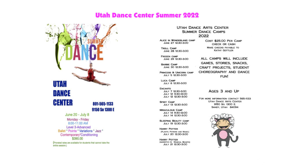 Home Utah Dance Center